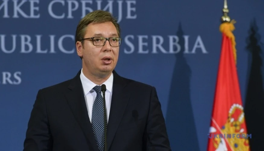 Вучич у Белграді побажав Україні швидкого відкриття і закриття всіх кластерів з ЄС