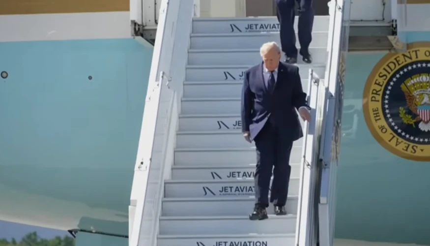 Трамп 12 серпня назвав дати і деталі таємної пересадки на інший літак у Туреччині