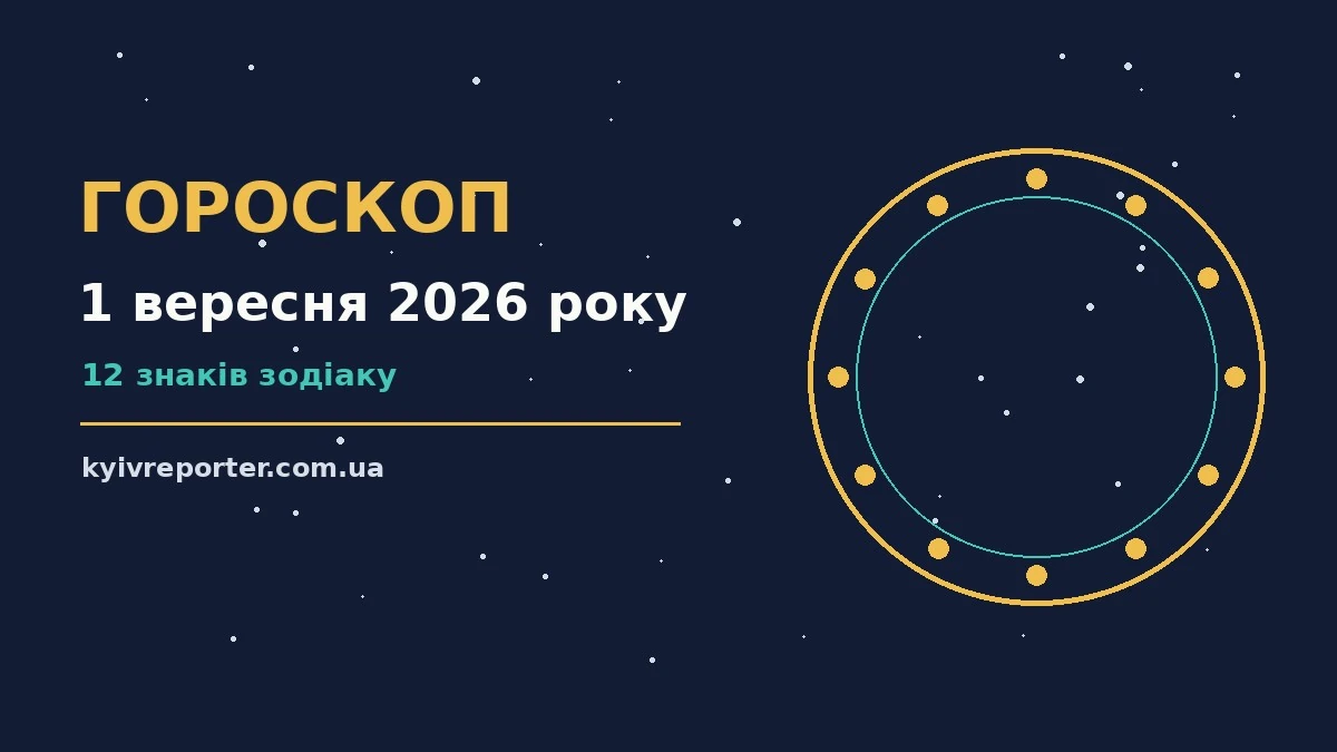 Гороскоп на 1 вересня 2026 року: затишний ранковий стіл з чашкою чаю, нотатником і квітами у вазі