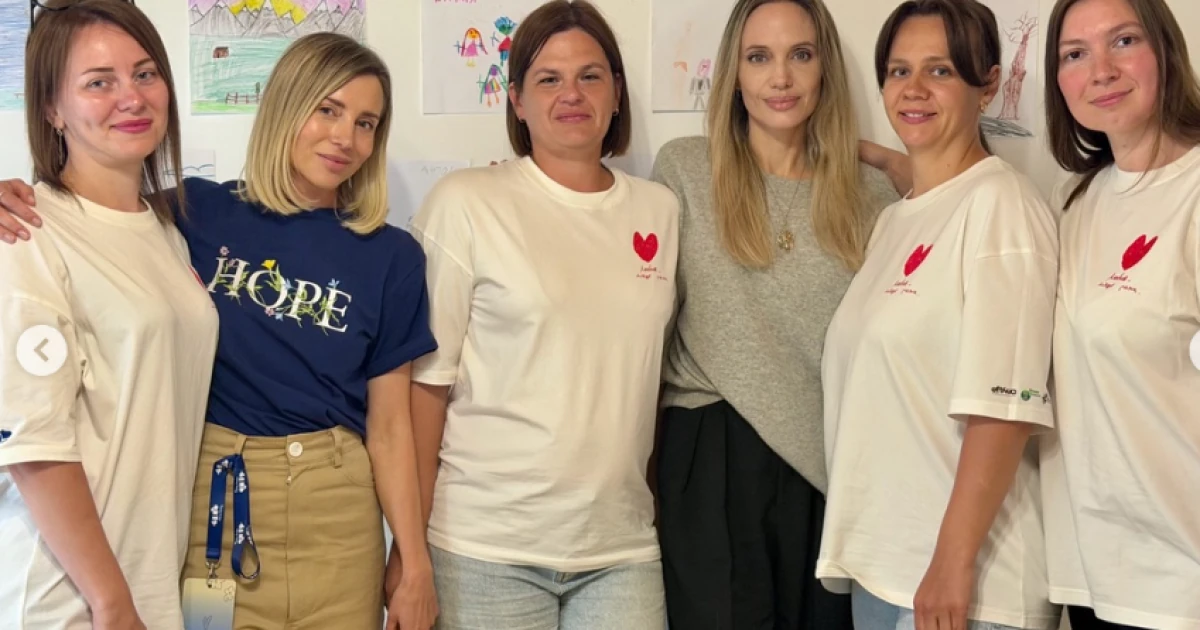 Джолі про Харків: що побачила посолка ЮНІСЕФ у місті під обстрілами