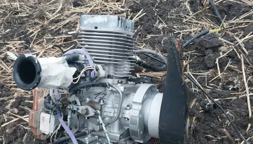 Поле у Дондюшанському районі Молдови, де впав і вибухнув безпілотник 16 жовтня 2026 року