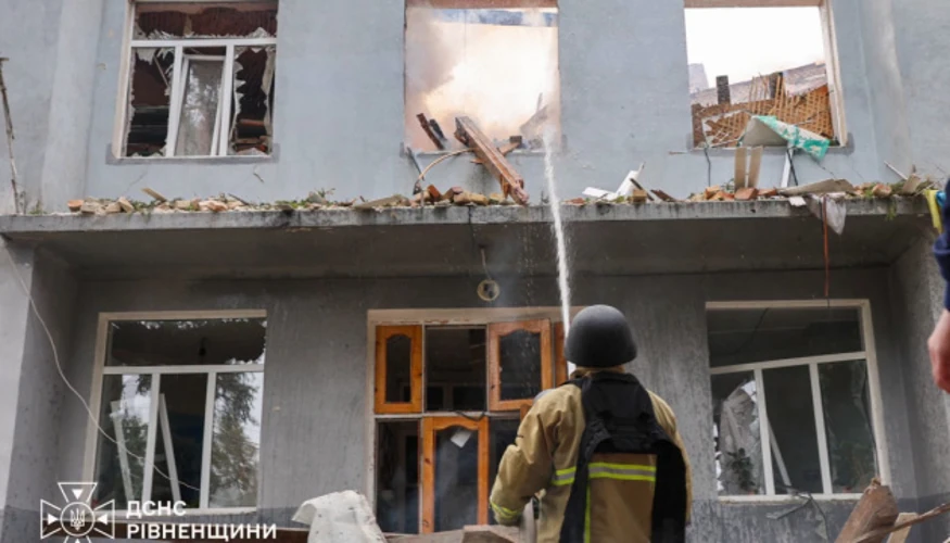 У Рівному оприлюднили перевірені цифри після удару БпЛА по закладу